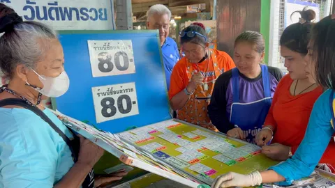 งวดนี้หวยออก 1/7/66 แม่ค้าหวยชัยนาท เผยเลขมาแรง ไม่พ้น "เลขพิธาพารวย"