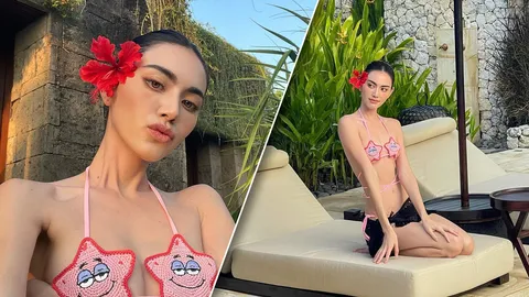 ใหม่ ดาวิกา ใส่บิกินีตัวจิ๋ว เต๋อ ฉันทวิชช์ โผล่เมนต์ทำไมไม่เคยเห็นรูปนี้