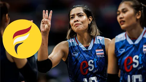 "สถาบันทิศทางไทย" ขอความร่วมมือ "แฟนวอลเลย์บอล" ช่วยส่งภาพชู 3 นิ้ว