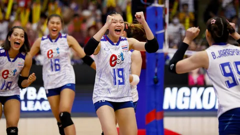 "ชัชชุอร" ยืน 1 เปิด 5 ผู้ทำคะแนนสูงสุด "วอลเลย์บอลหญิงไทย" พ่าย "บราซิล" VNL 2023