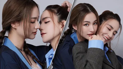 ต่าย ชุติมา ควงคู่ พลอย ชิดจันทร์ ถ่ายแฟชั่น ลุคนี้สวยเท่ชวนจิ้นมาก