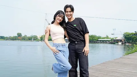 "โดนัท" ควง "กานต์" เป็นแฟนกัน! ฉลองเรตติ้ง "ฤทัยบดี"