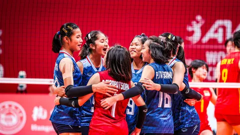 ชมสด "วอลเลย์บอลหญิงทีมชาติไทย ยู-16" VS ญี่ปุ่น รอบรองฯ ชิงแชมป์เอเชีย 2023
