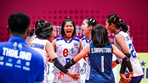 “วอลเลย์บอลหญิงไทย ยู-16” ต้านไม่ไหว พ่าย “ไต้หวัน” ชวดตั๋ว ยู-17 ชิงแชมป์โลก 2024