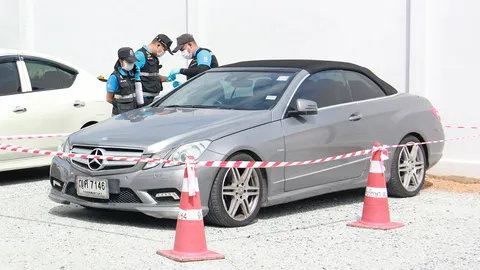 ส่อโดนอุ้มฆ่าชาวเยอรมัน หลังเจอเบนซ์จอดทิ้งคอนโด พบคราบนํ้ายาใช้ล้างร่องรอย