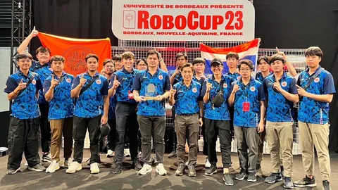 ทีม iRAP ROBOT มจพ. คว้าแชมป์โลกรางวัลชนะเลิศ “World RoboCup Rescue ฝรั่งเศส