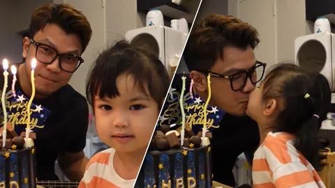 หนุ่ม กะลา เผยโมเมนต์น่ารัก เป่าเค้กวันเกิดฉลองอายุ 42 ปี กับลูกสาวตัวน้อย (คลิป)