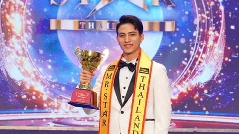 หล่อแซ่บ ไตร เวียงเจริญ Mister Star Thailand 2023 คนที่ 5 ของโลก