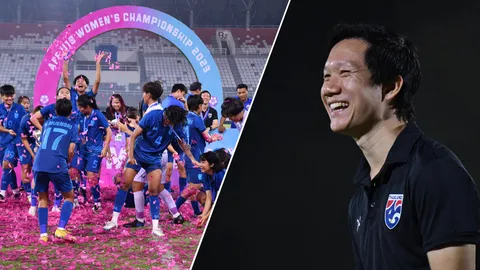 "กุนซือบอลหญิงไทย U19" ยกเครดิตให้ลูกทีม-สตาฟฟ์โค้ช หลังคว้าแชมป์อาเซียน