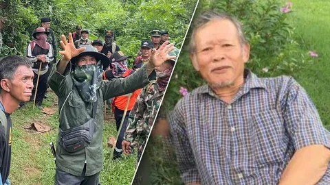 จนท. และกู้ภัยระดมค้นหา "ตาเปี้ย" วัย 74 ปี หลงป่า อ.ฝาง แต่ยังไม่พบตัว