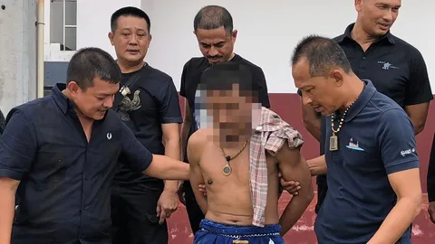 หนุ่มหลอนไล่ยิงดะ ฆ่าโหด 4 ศพ ทั้งเพื่อนบ้าน 3 แรงงานพม่า แค้นลักขี้ยาง (คลิป)