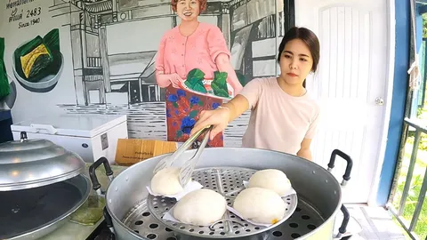 หนึ่งเดียวในพังงา ซาลาเปาไส้ห่อหมกปลา ต้นตำหรับห่อหมกฮกเกี้ยนคุณยายปี 2483