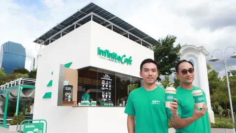 บ้านปู เน็กซ์ จับมือ Roots ชวนผลักดัน Net-Zero ด้วยกาแฟเพียงแก้วเดียว