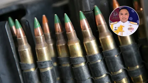 ทร. สั่งปลด "พันจ่าโท" ขโมยกระสุนปืน นย. ออกจากราชการ พร้อมสั่งล่าตัว