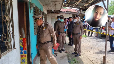 ผัวโหดตื้บเมียตาย ก่อนห่อศพแล้วหลบหนี ถูกตามจับได้ อ้างหึงมีชายมาติด