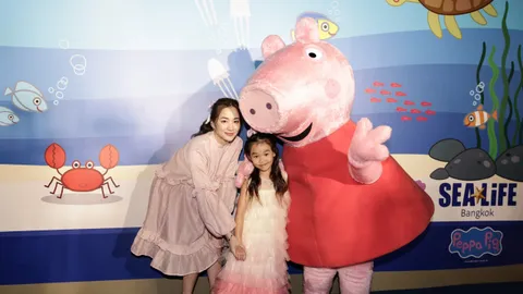 แม่ต่าย ควง น้องพิพิม ออกผจญภัยครั้งใหม่ใต้ท้องทะเลกับเป๊ปป้า 