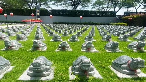 ส่องตัวเลขสุสานคนเป็น แซกีเจ่าอุ่ง ขอเลขเด็ดแป๊ะกง เทพเจ้าเต่ามังกร