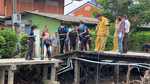 หนุ่มรับเหมาขี่จยย.พลัดตกสะพาน เมียแจ้งคนหาย ผ่าน 3 วันเป็นศพลอยอืด