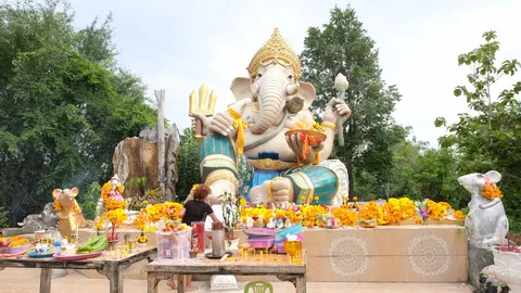 สายมูแห่กราบไหว้ พบอุทยานพระพิฆเนศ ถูกปล่อยรกร้างมานานหลายปี