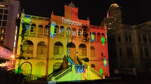 Awakening Bangkok 2023 เทศกาลแสงไฟประจำปี พาย้อนอดีตอีกครั้งในย่านใหม่ พระนคร-ปากคลองตลาด