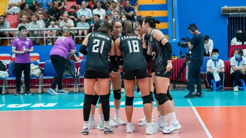 โปรแกรมวอลเลย์บอลหญิง SEA V.League 2023 วันนี้ การแข่งขันประจำวันที่ 5 ส.ค. 66