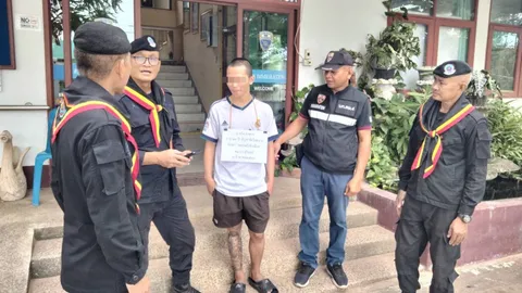 หนุ่มแก๊งคอลเซ็นเตอร์ หนีซุกอกตำรวจไทย หลังโดนโขกสับ ต้องซ่อนในป่า 3 วัน