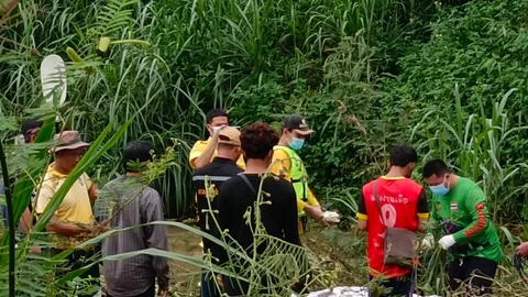 เจอแล้วหญิงชาวม้งพลัดตกน้ำงาวที่ อ.เวียงแก่น ศพติดกอหญ้าห่างจุดเดิมไป 7 กม.