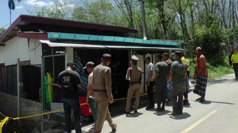 คนร้ายสวมไอ้โม่งบุกยิงเจ้าของร้านชำ ตาย 2 สาหัส 1 ที่แว้ง คาดปมขัดแย้งส่วนตัว