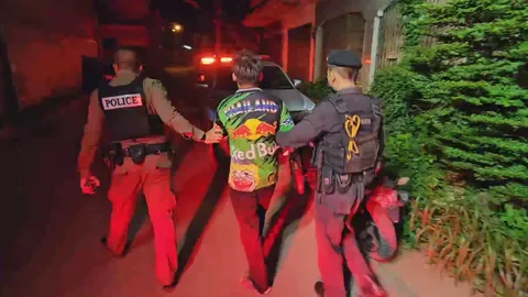 หนุ่มเมาบุกห้องจะข่มเหงสาวลาว  เพื่อนบ้านทนไม่ไหว ทุบด้วยไม้เบสบอลดับ