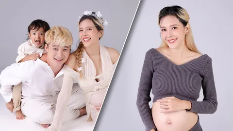 แนท ณัฐชา เตรียมคลอดลูกคนที่ 2 น้องเรมีอา 16 ก.ย. 66 เกิดวันเดียวกับแม่และพี่