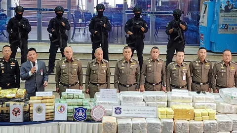 จับ 5 เครือข่ายขนส่งยานรก