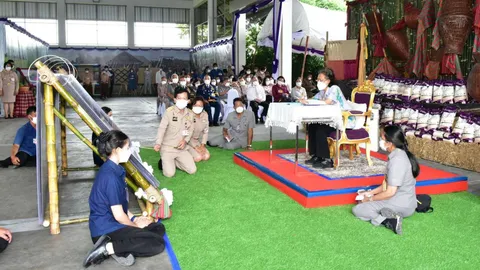 กรมสมเด็จพระเทพฯ ทรงติดตามงานศูนย์พัฒนาพันธุ์พืชฯ จ.สุรินทร์