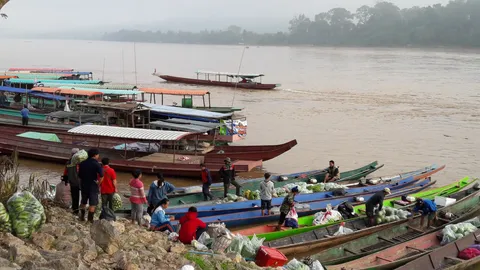 ค่าเงินกีบผันผวน ทำบรรยากาศการค้าชายแดนไทย-ลาว ที่เวียงแก่นวูบกว่า 50% 
