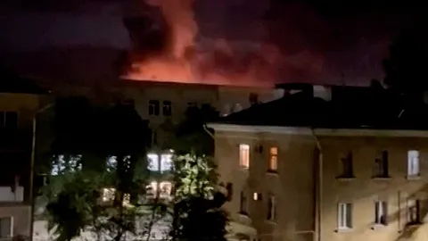 ยูเครนรับ ส่งโดรนโจมตีฐานทัพอากาศรัสเซีย โวทำลายเครื่องบินหลายลำ