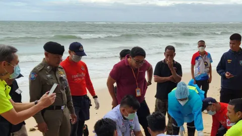 เจอแล้ว หนุ่มคาซัคฯ คลื่นกลืนหายทะเลภูเก็ต สลดพบร่างเป็นศพเกยหาด