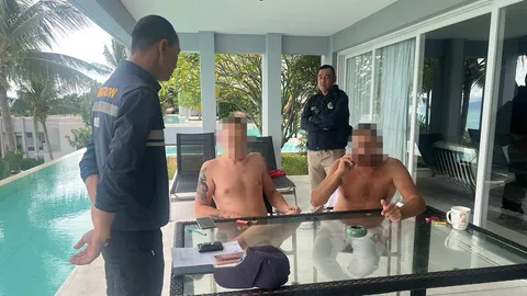 สืบภ.8 จับหนุ่มรัสเซียผู้ต้องหาฟอกเงินให้แก๊งคอลฯ โยงคดีฆ่ายกครัว 3 ศพ