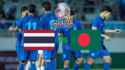 ช่องทางชมสดฟุตบอลไทย U23 "ทีมชาติไทย" VS "ทีมชาติบังกลาเทศ" ชิงแชมป์เอเชีย 2023 รอบคัดเลือก