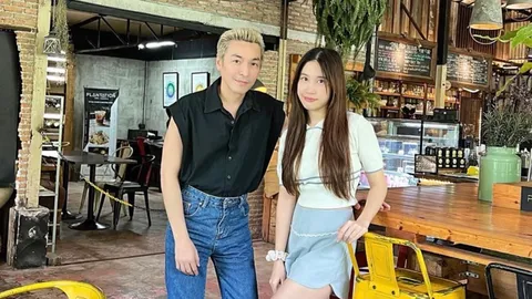 ปู แบล็คเฮด ควง แจนจัง เที่ยวพักผ่อน อวดชอตหวานกลางสระ คลั่งรักสุดๆ 