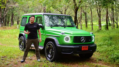 สัมผัสแรกลืมไม่ลง! ทดสอบ Mercedes-AMG G63 G Manufaktur Green Hell Magno