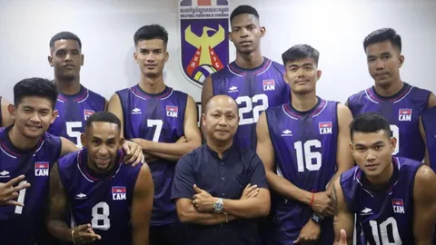 แบโผ 12 “วอลเลย์บอลชายกัมพูชา” ลุย “เอเชียนเกมส์ 2022” 3 ผู้เล่นโอญสัญชาติหายจ้อย