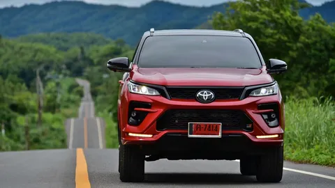 รักสงบ ทำไมต้องจบที่น้องคุกกี้ ทดสอบ TOYOTA FORTUNER GR SPORT 224 แรงม้า 