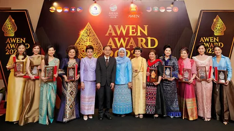 10 นักธุรกิจหญิงไทยรับรางวัลระดับของอาเซียน