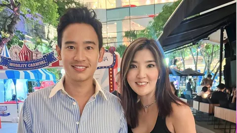 เธอ รวรีย์ โพสต์ภาพคู่ให้กำลังใจ ทิม พิธา เพื่อนคอมเมนต์แซวรัวๆ