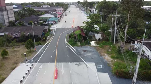 อลเวง ถนนกว้างสะพานแคบ ทางหลวงยันทีแรกชลประทานจะสร้างเอง (คลิป) 