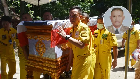 ปูนบำเหน็จ นายดาบ ปส. พลีชีพ ปะทะแก๊งค้ายา ได้เป็น พ.ต.ท. เงินช่วย 2.2 ล้าน