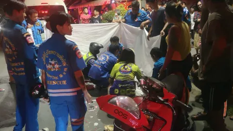 สลด สิบล้อทับจยย.สาว ม.4 ดับ คนขับอ้างไม่รู้เหยียบคน 