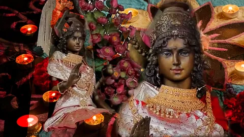 วิธีขอพรพระแม่ลักษมี วัดไผ่เงินฯ หมอไก่ พาไหว้ขอคู่ และความร่ำรวย 