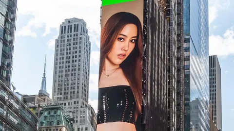 “แปม อัญญ์ชิสา” ขึ้นบิลบอร์ดกลางไทม์สแควร์ สนับสนุนพลังเสียงของผู้หญิง