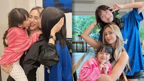 อุ้ม ลักขณา เปิดภาพโมเมนต์อบอุ่นกับ น้องการ์ตูน ลูกสาวอดีตสามี