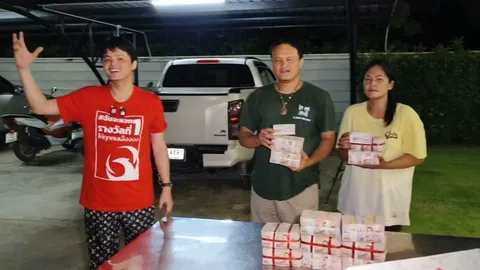 หนุ่มบ้านโป่งสุดเฮงถูกรางวัลที่ 1 ลอตเตอรี่พลัส นอท หอบ 12 ล้านมอบถึงบ้าน